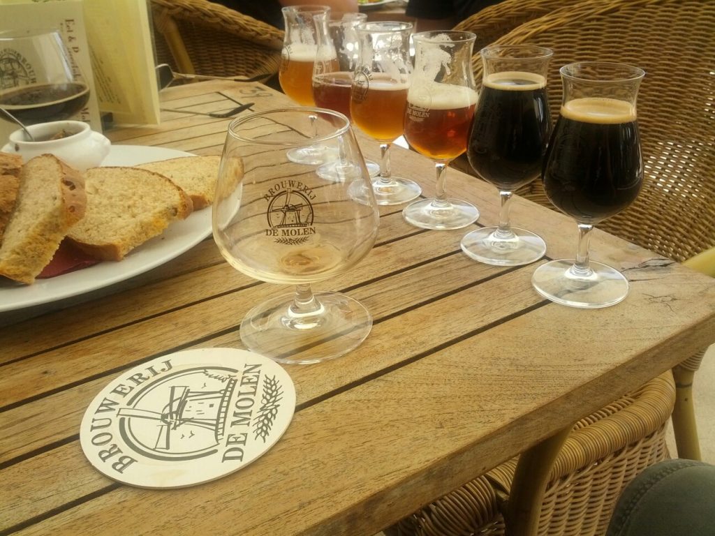 Having A Few Samples At De Molen